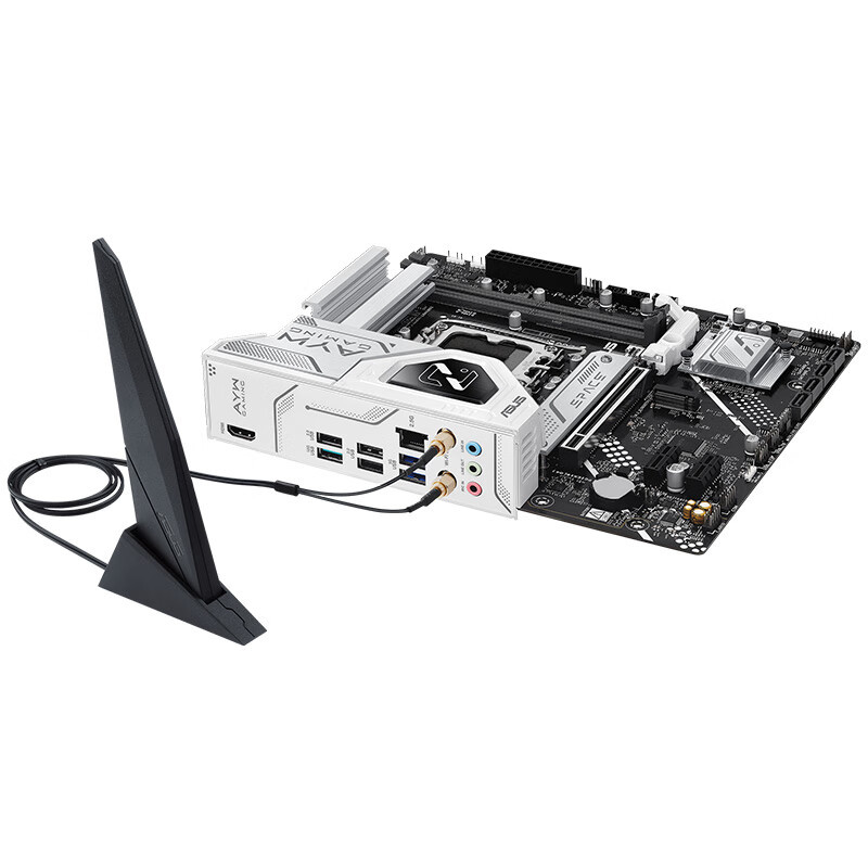 华硕B860M AYW WIFI 哎呦喂主板 支持 CPU 245KF/230/225 (Intel B860/LGA 1851)台式组装电脑主板电脑升级全新
