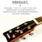YAMAHA雅马哈吉他FG820/FS820单板民谣电箱吉它左/右手木吉他jita桃花芯背侧板41英寸/40