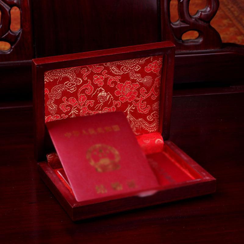 工艺品摆件收纳盒结婚证珍藏盒子结婚创意实用纪念品婚庆礼品