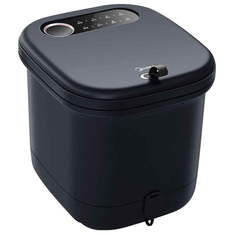 美的足浴盆泡脚桶恒温加热全自动仿真按摩可拆洗按摩盘MK-AJ0201