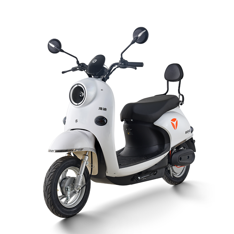 雅迪电动车龟王米彩2021米果电动轻便摩托车成人电摩电瓶车代步车踏板