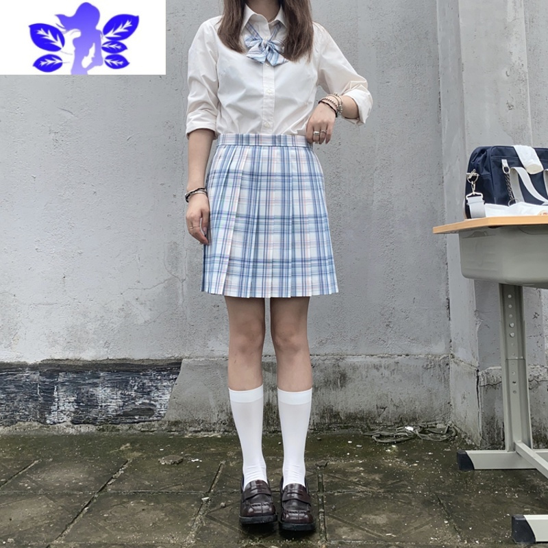 Ideamini小个子显高jk制服及膝白色小腿袜女中筒袜子长压力瘦腿夏季薄款袜子