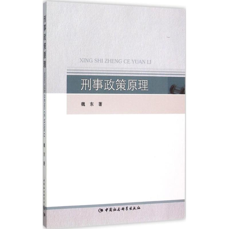 音像刑事政策原理魏东 著