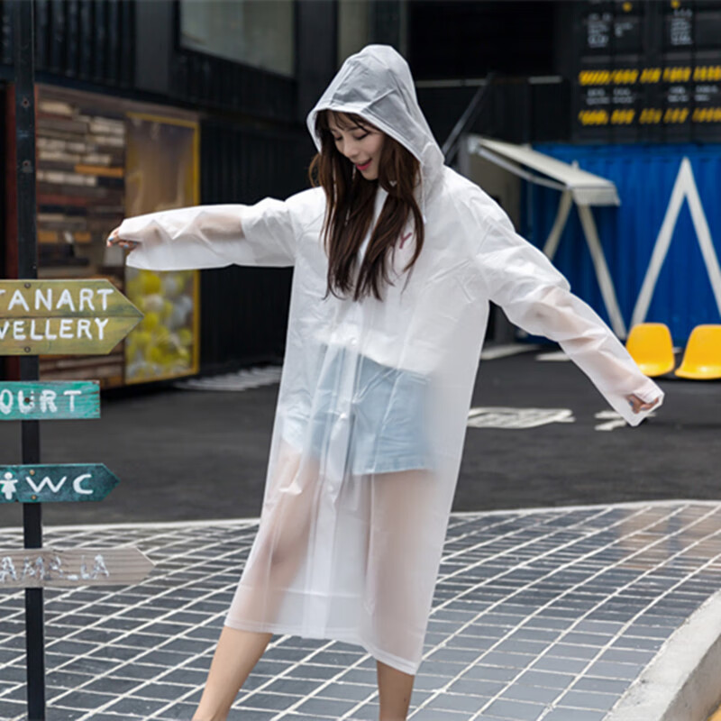 3M 一次性加厚雨衣[2件装]高清大图