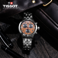 [低至5折]天梭(TISSOT)瑞士手表 PRC200系列钢带男士石英表T055.417.11.297.00