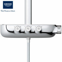 德国-高仪(GROHE)恒温花洒 淋浴花洒 花洒套装 卫浴花洒[手持花洒+出水恒温装置]