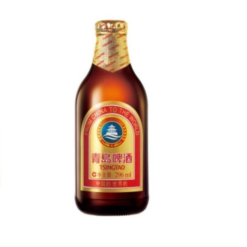 青岛啤酒棕金296ml 瓶