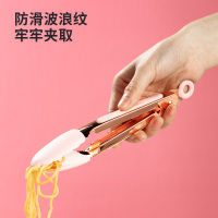 炊大皇辅食五件套 家用耐高温一体式铲勺刮刀套装宝宝辅食烘焙用硅胶铲硅胶刮刀 烧烤夹子 MQ28761