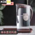 三维工匠耐高温冷水壶凉水壶家用凉水杯凉白开水壶冷水杯大容量凉杯凉茶壶 加尔粉2.1L单壶