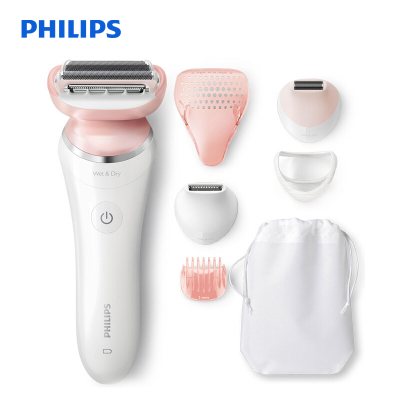 飞利浦(Philips)电动脱毛器 剃毛器 女士充电式脱毛仪全身水洗 BRL180比基尼款腋下手部腿部 干湿两用无痛美肤