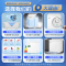 美的(Midea)冷柜203升卧式商用家用冰柜大冷冻柜单温冷藏柜囤货保鲜冰柜一级能效BD/BC-203KMB(E)极地白