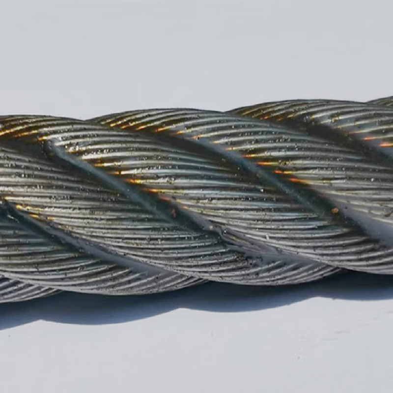 圣鑫SX光面钢丝绳 6×37+FC-19.5 米高清大图