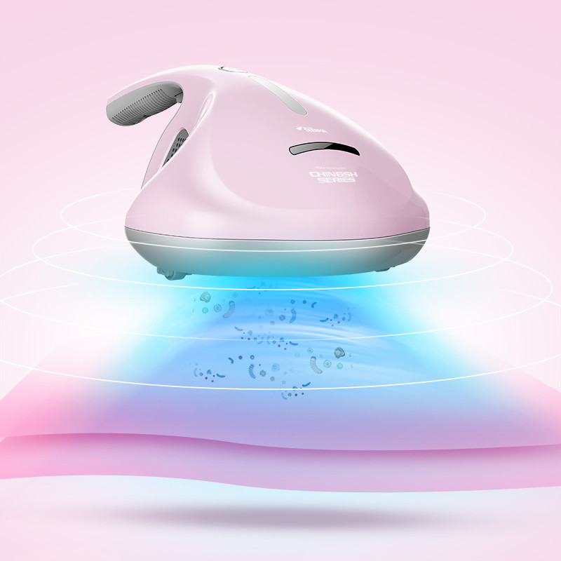 德尔玛(Deerma)吸尘器 CM300 UV紫外线除螨仪 小巧迷你 手持吸尘器家用 350W尘盒尘桶集尘吸尘扫地机