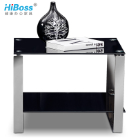 HiBoss办公角几双层沙发边几方茶几