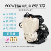 闪电客 家用全自动自吸增压泵抽井自来水泵太阳能管道冷热水器_静音220v 智能全自动-600W【标配】 抖音