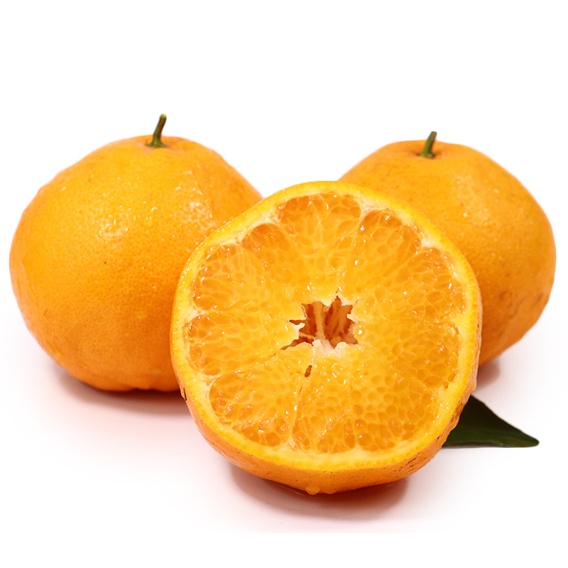 【鲜贝达】四川春见耙耙柑5斤装（75-80mm） 新鲜水果 柑橘子橙子