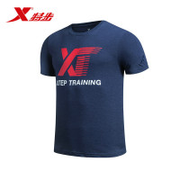 特步（Xtep）男T恤夏季新款时尚舒适短袖休闲运动短袖上衣
