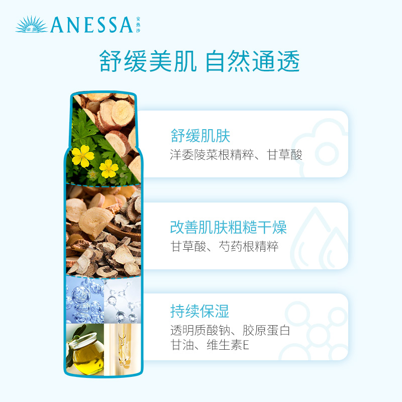 安热沙安耐晒金灿倍护防晒喷雾60g( 小金瓶同款 防水防汗 )高清大图