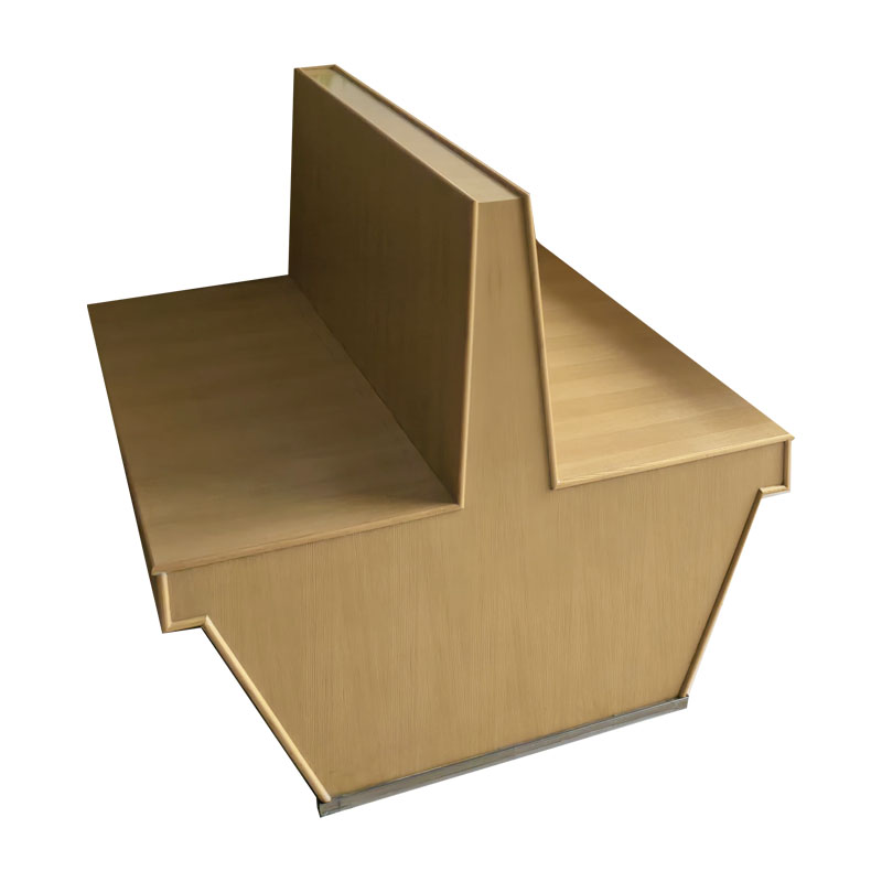 本泽尼 多层实木烤漆双排椅子 HTQZ-KZ02 1200*800*900mm 个高清大图
