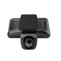 凌度(BLACKVIEW)新款汽车载行车记录仪隐藏式高清夜视前后双录一体机带电子狗 黑色 官方标配单镜头