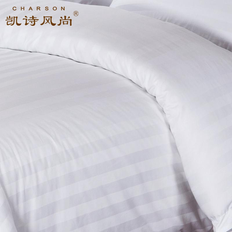 凯诗风尚(CHARSON)家纺 专用床品套装四件套(包含被套/床单/枕套x2)组合套装 白色