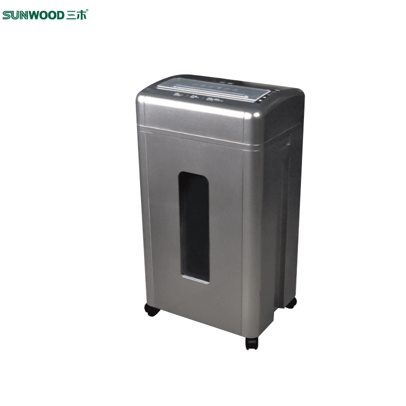 三木(SUNWOOD) M63锰钢侠系列碎纸机 双入口 五级保密 连续碎纸一小时
