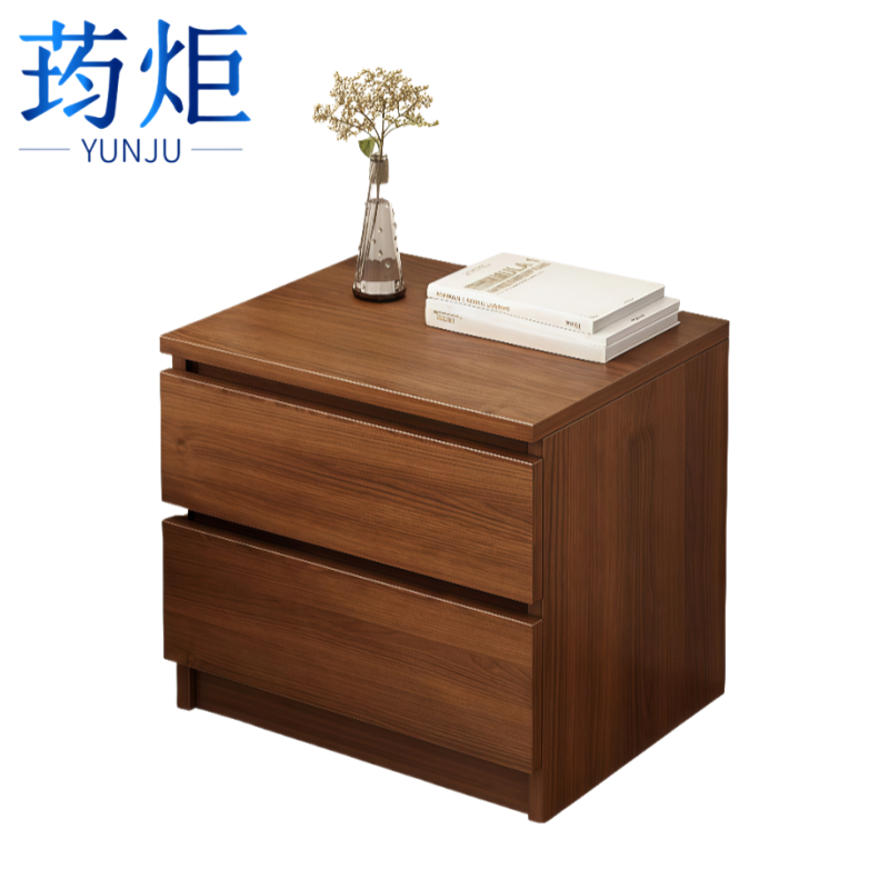 荺炬 床头柜 橡木色32cm 个高清大图