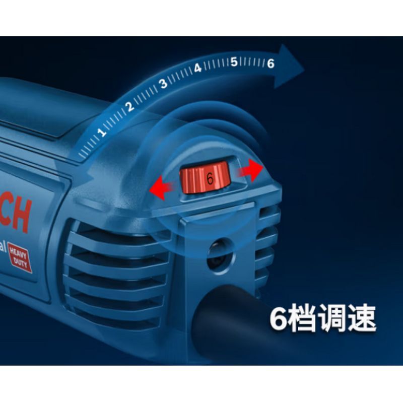 博世 重载级角磨机6档调速切割机 GWS 12-125 S 单位:个