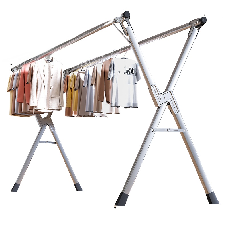 珂攸洋不锈钢晾衣架带轮2.4米个