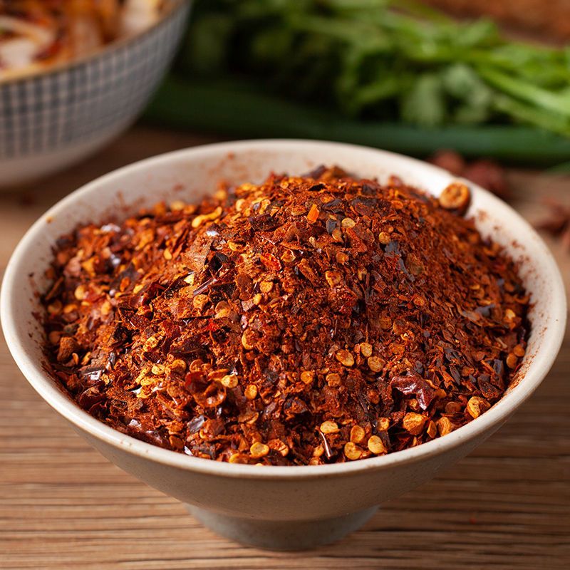 赛卡伊精选好货正宗糊辣椒面贵州特产遵义柴火胡辣椒粉特香蘸水超辣