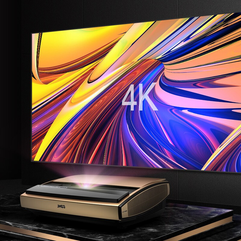 坚果(JmGO)S3激光电视S3激光电视 4K高清智能家庭影院激光投影仪 家用办公3D无屏电视