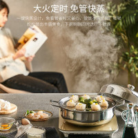 苏泊尔(SUPOR) 电磁炉触摸屏 智能家用触摸屏火锅电池炉电磁灶 蒸炖多功能 C22-IM10