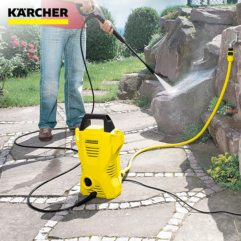 凯驰集团德国KARCHER卡赫家用高压清洗机洗车机洗车泵K 2 Compact Full Control标配版