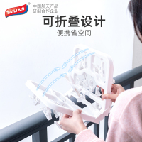 太力折叠晾衣架多夹子婴儿宝宝多功能晒袜子夹挂内衣内裤晾晒神器-16夹(2个装)