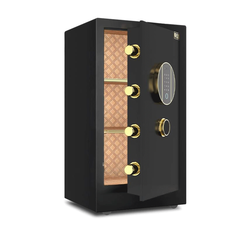 金燚瑶 【黑色指纹+密码+钥匙】40*48*80CM 防盗保险箱柜 (两色可选) 单位:台