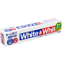 狮王(Lion)WHITE&WHITE牙膏 150g