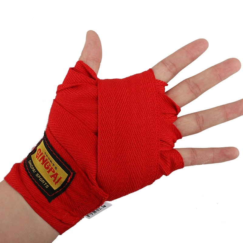 闪电客拳击绷带5米3米运动绑带泰拳绑手带散打护手布弹性搏击拳套缠