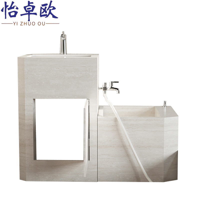 怡卓欧洗手池100cm个高清大图