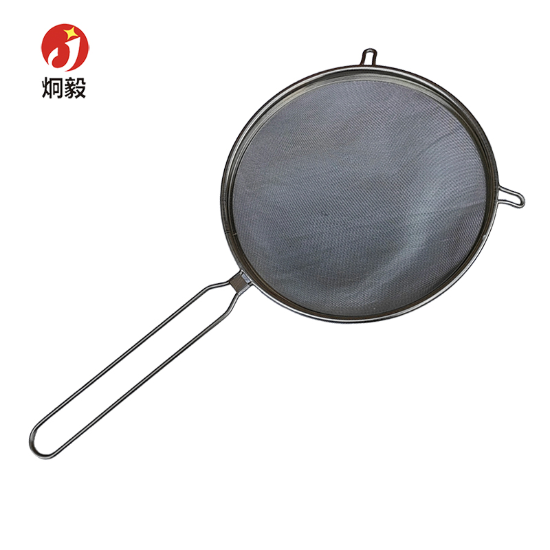炯毅 漏勺不锈钢密漏 双耳密漏 沥油网 28cm*55cm 个
