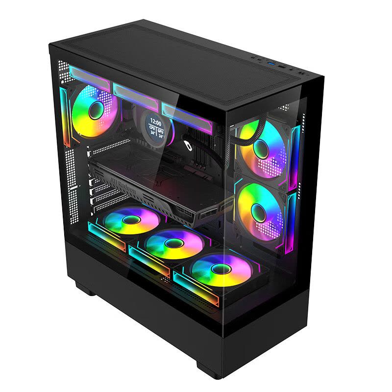 i9 14900KF/RTX5070 12G独显32G高频内存DIY电脑主机台式电脑组装兼容机电竞游戏 直播 设计办公视屏编辑高配主机5070主机图片