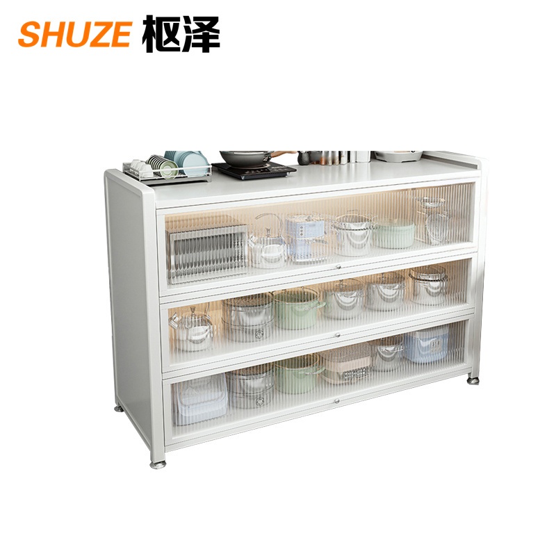 枢泽 柜子 餐边柜 60*42*122CM 个高清大图