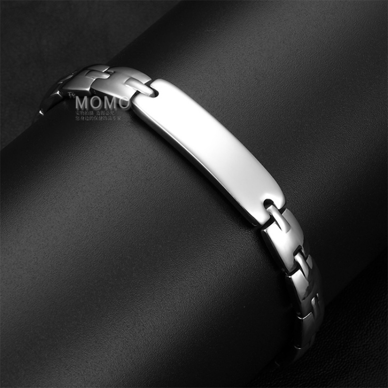 日本MOMO小版纯钛锗项链超高能量钛手链锗
