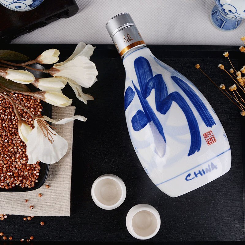 青花20 53度 500ml*6瓶 整箱装 清香型