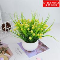 假花仿真花客厅卧室装饰品摆件塑料玫瑰花艺家居小盆栽套装摆设