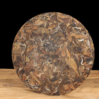 贞毫茶叶 福鼎白茶老白茶7年陈正宗珍藏2012年2号早春紧压寿眉饼送礼盒装