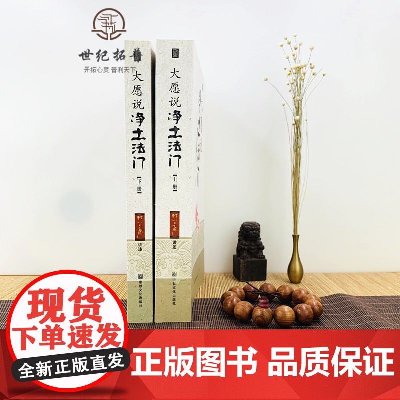 正版 大愿说净土法门(上下册)释大愿/讲述佛教书籍佛教图书佛法书籍佛家书籍佛家经典佛家经书药师经禅宗经典禅宗 宗教文高清大图