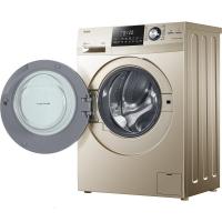 【二手99新】未使用 Haier/海尔 XQG80-BD14756GU1智能变频滚筒洗衣机全自动 香槟金