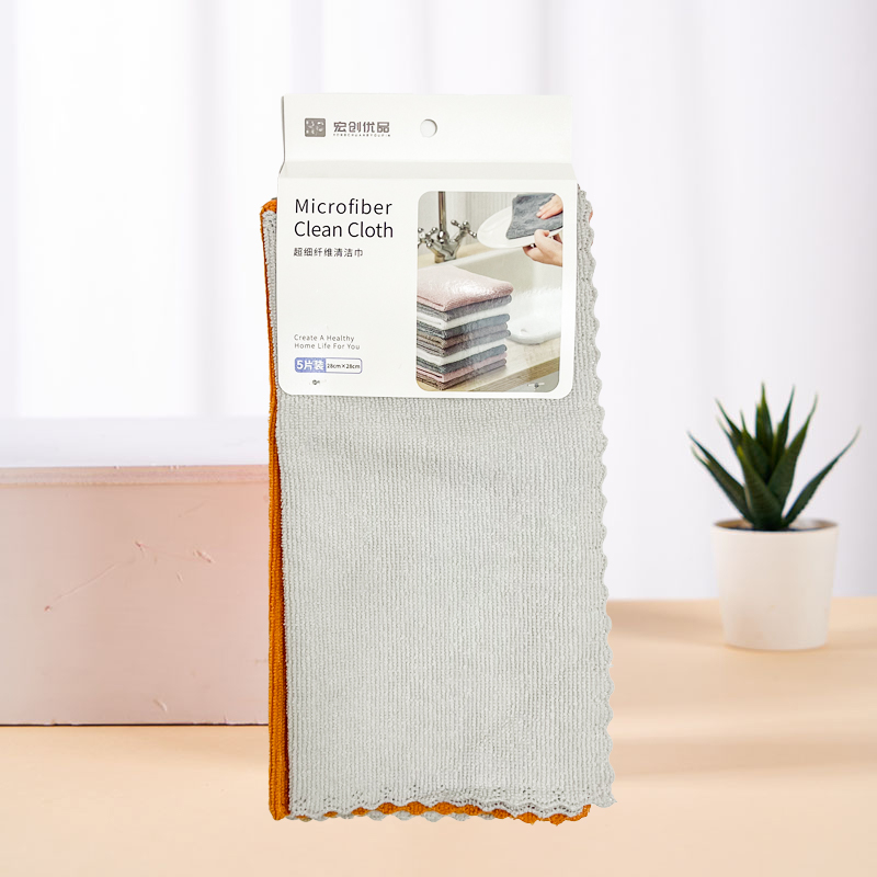 宏创优品超细纤维清洁巾厨房干湿两用易清洗