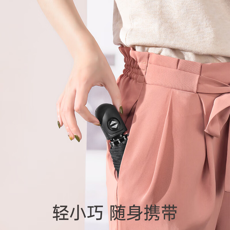 左都 ZD012五折全自动雨伞小巧便携 蓝色高清大图