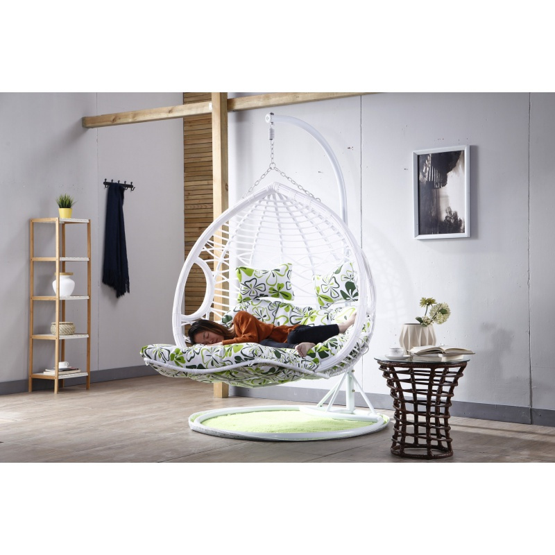 粗藤吊篮仿藤单双人吊椅户外秋千藤椅阳台摇篮椅室内庭院休闲摇椅